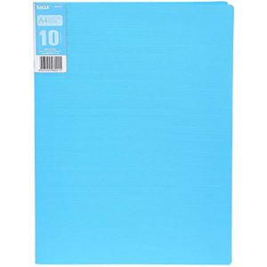 Pasta c/ 40 Bolsas 80 Paginas Catalogo Eagle Azul