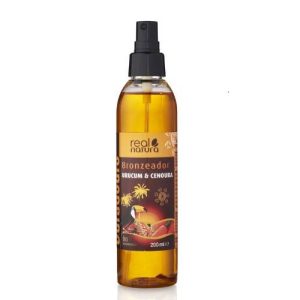 REAL NATURA - Óleo Bronzeador Urucum e Cenoura LSF15 100ml