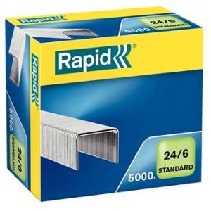 Agrafos 24/6 Rapid Cx5000un – 1un