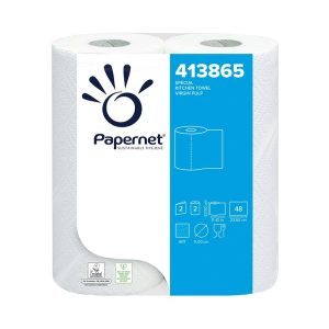 Rolo Cozinha 11,42mx23,5cm 21g 2Fls PAPERNET Picotado 2un