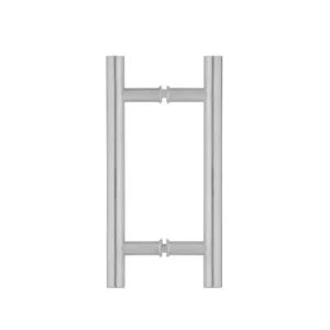 Asa para porta de vidro C2205/ø25mm par