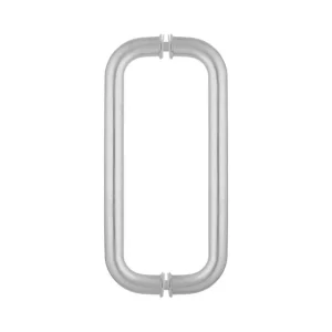 Asa para porta de vidro C2213P 435*ø32mm par