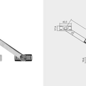 COMPASSO BASCULANTE INOX CE 150 LEVI